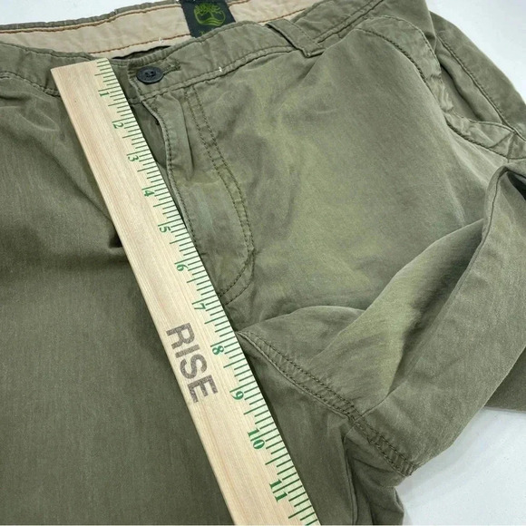 Timberland Mens Size 36x30 hybrid cargo hiking pants shorts *flaw* green 0486 - Picture 6 of 10